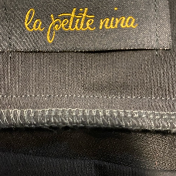 Black circle midi-length skirt - Picture 2 of 4